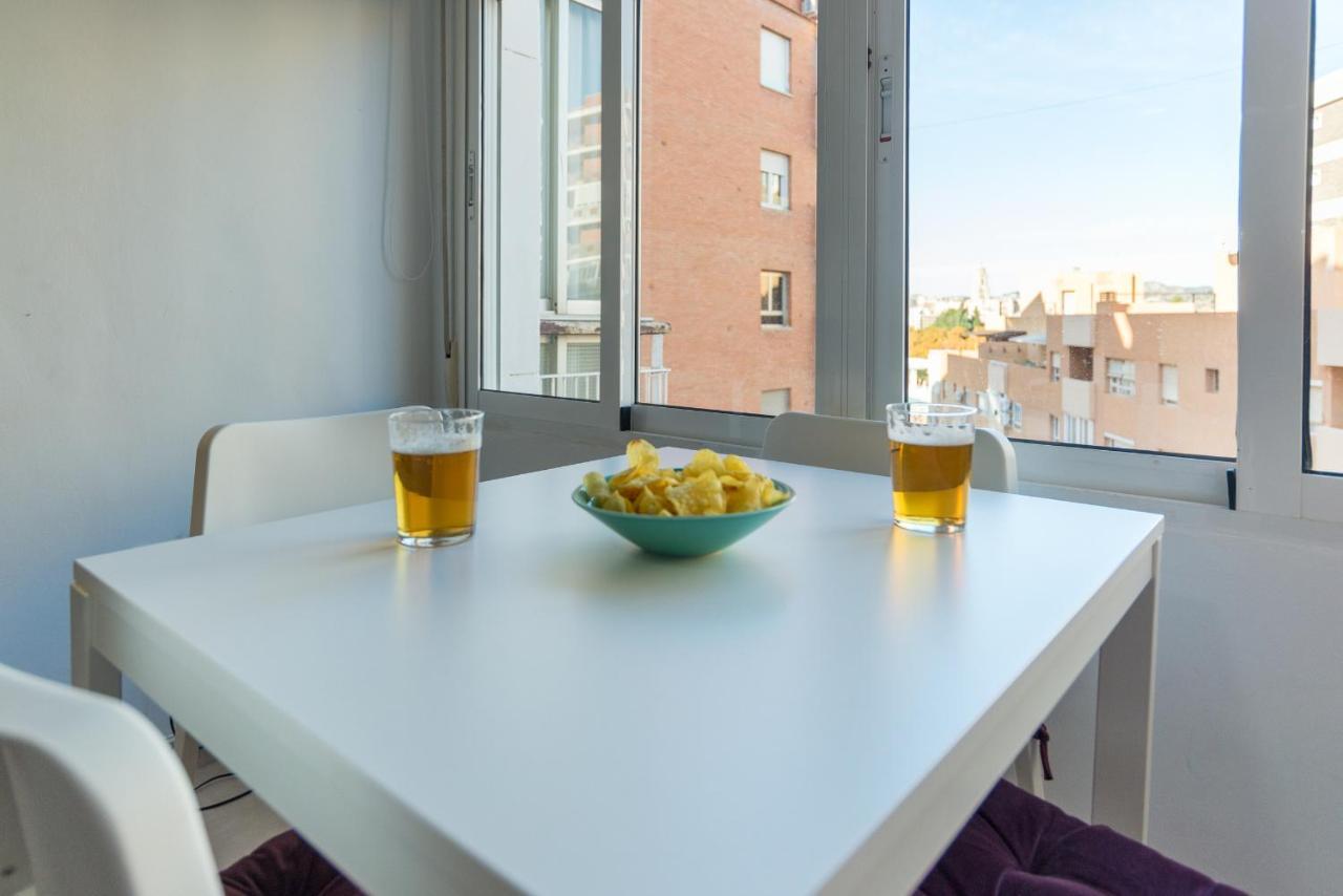 Mp6-Cathedral Views Apt Right On The Beach Apartment Malaga Bagian luar foto