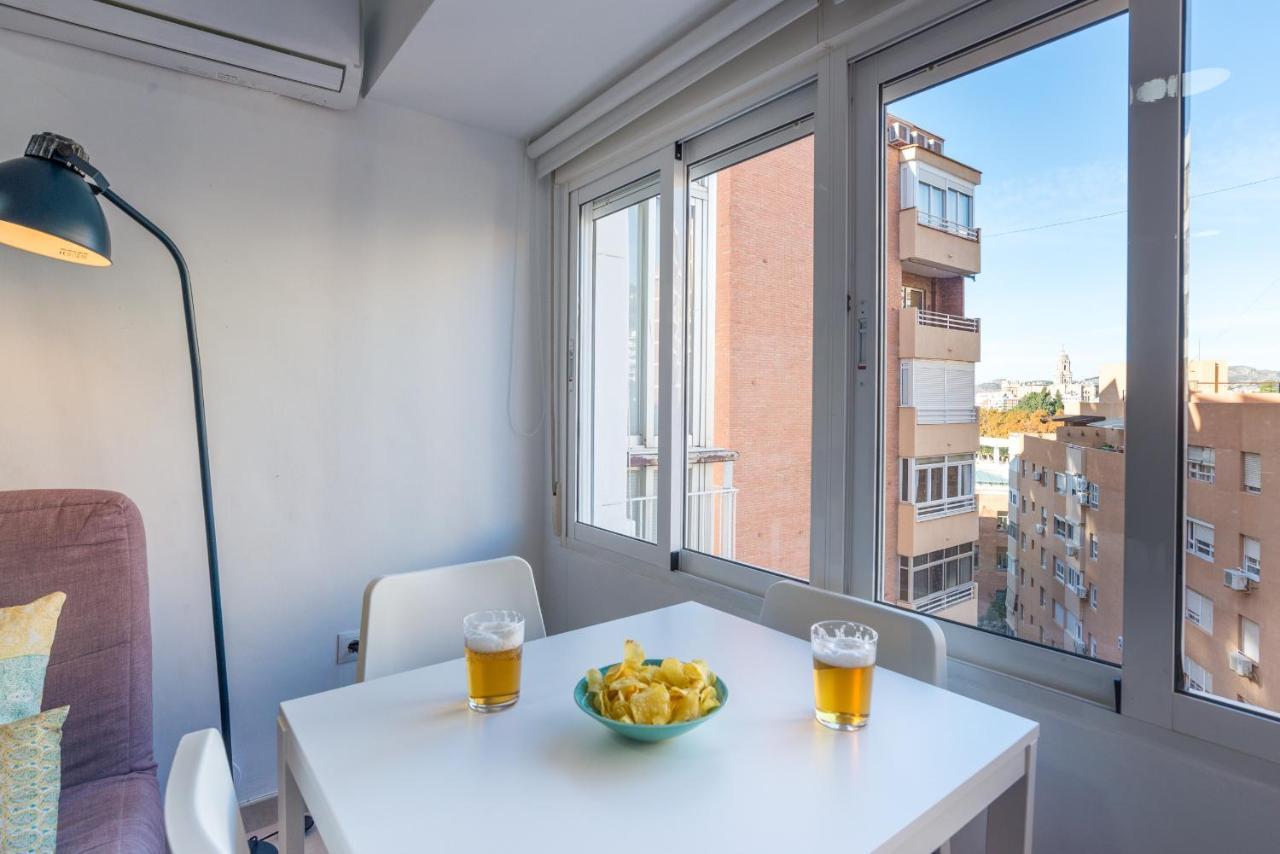 Mp6-Cathedral Views Apt Right On The Beach Apartment Malaga Bagian luar foto