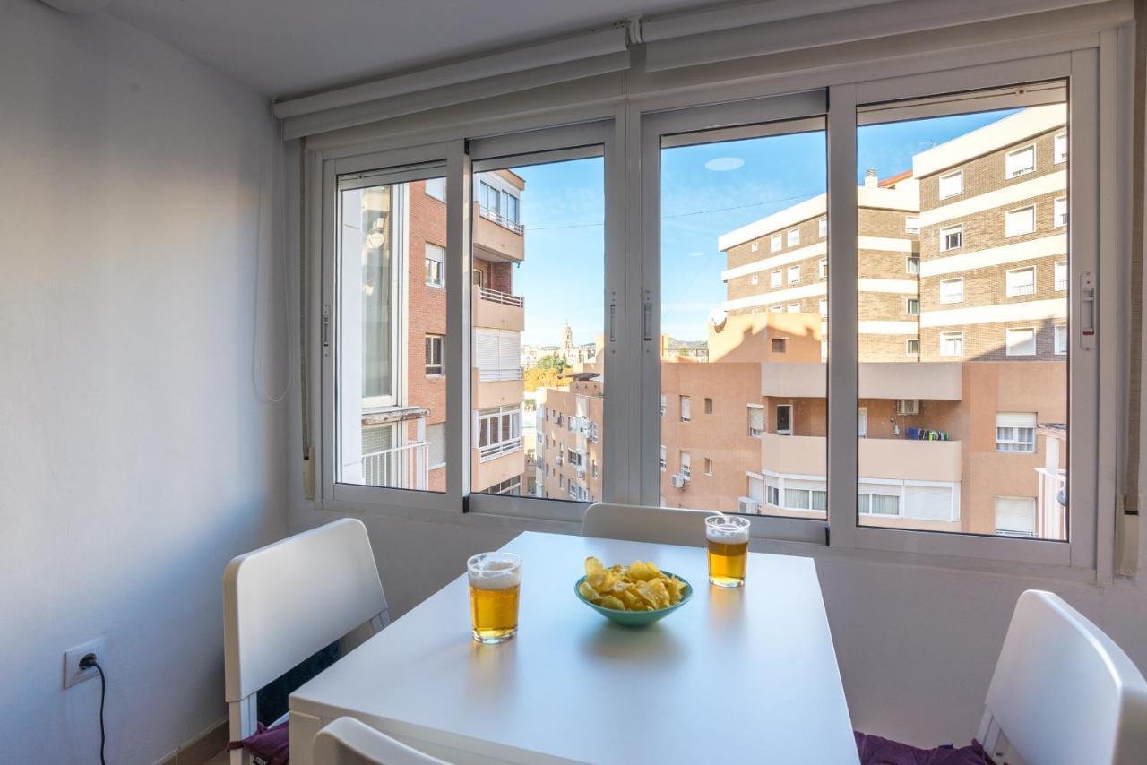 Mp6-Cathedral Views Apt Right On The Beach Apartment Malaga Bagian luar foto